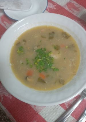 Una foto de Caldillo de mariscos
