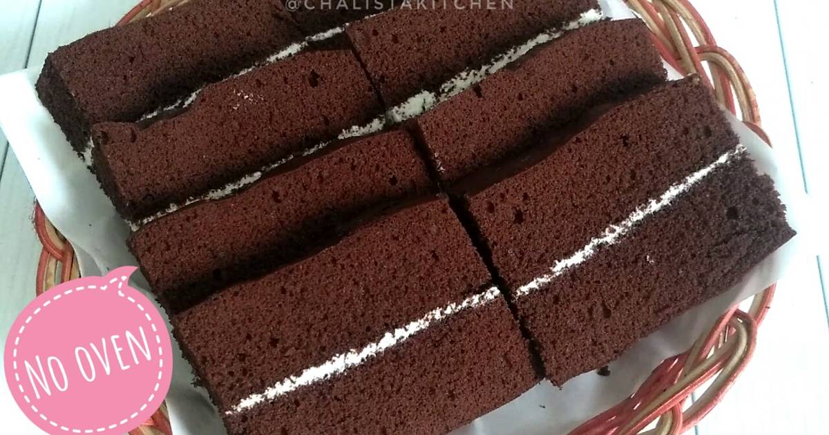 Resep Bolu Kukus Coklat Lembut Banget Oleh Chalistaa Kitchen - Cookpad