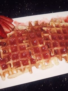 صورة لوصفة لي ڨوفر بالفراولة