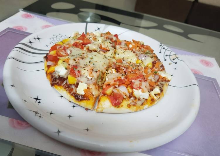 Recipe of Any-night-of-the-week Veg pizza