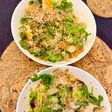 Taratama-don (cod and egg donburi)