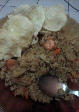 Foto resep Nasi goreng udang