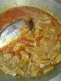 Rendang daging rusa
