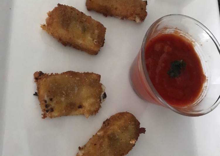 Deditos de Mozarella