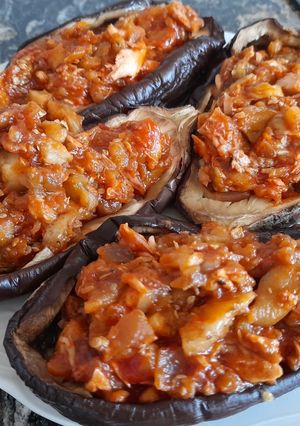 Foto principal de Berenjenas rellenas de atún