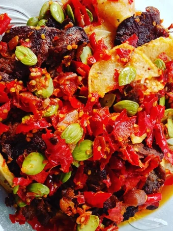 Cara Mudah Membuat Resep Dendeng balado yang  Bikin Ketagihan Anti Ribet, Mantap