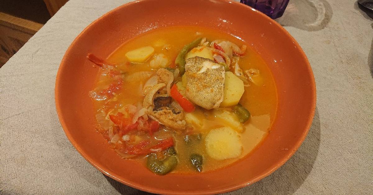 Salted Cod Stew Recipe by Andrea Cookpad