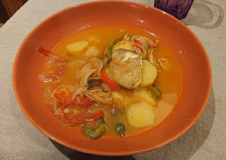 Simple Way to Make Quick Salted Cod Stew