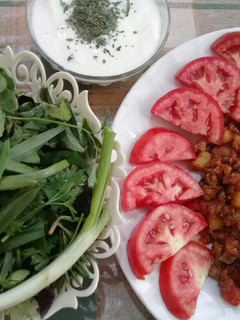عکسی از دستور خوراک گوشت چرخی فوری🌹🌷🌹
