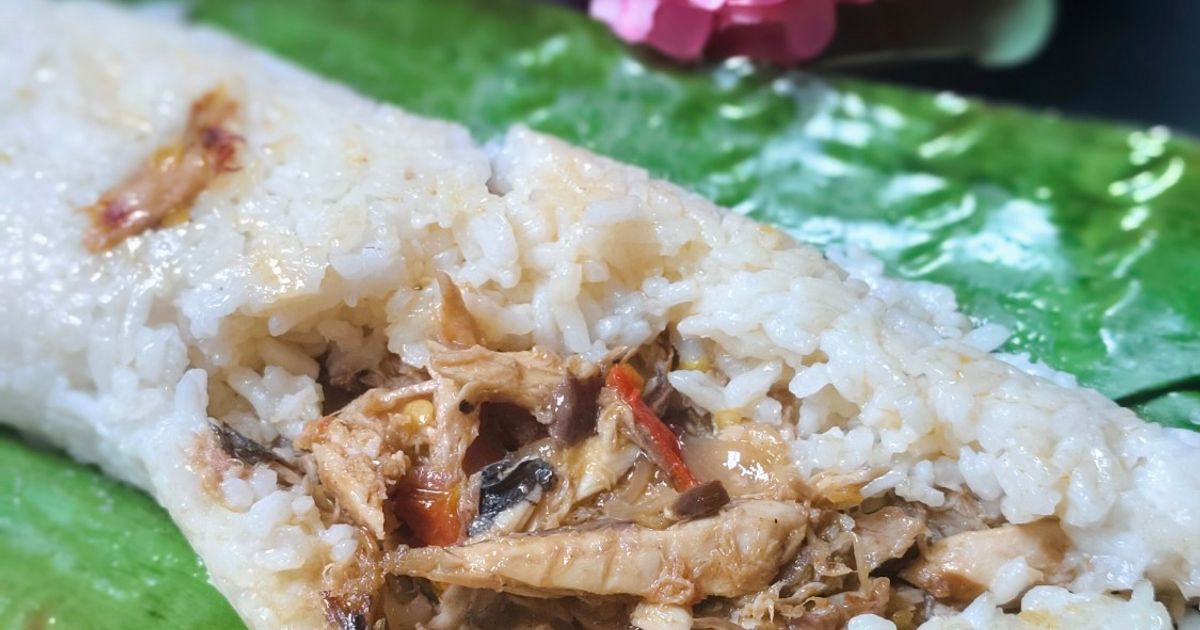 Nasi Bakar Pindang Suwir