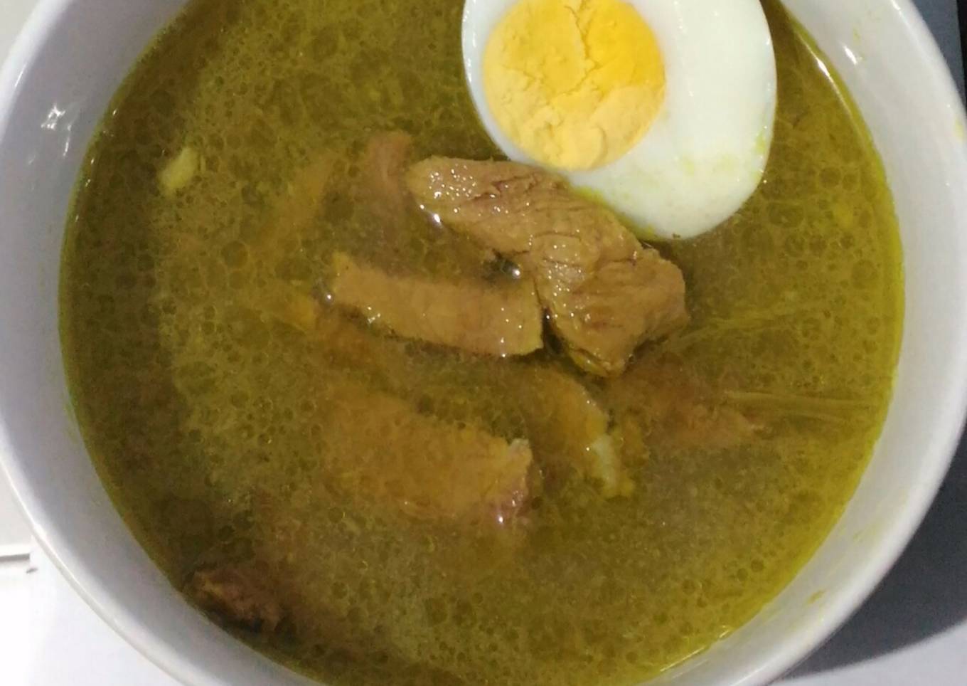 Soto sapi madura