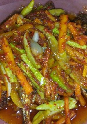Foto resep Ikan balado acar