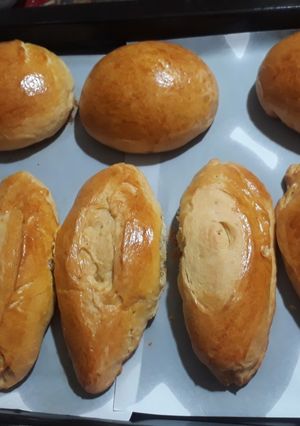 Hình của món Bánh mỳ bơ ngọt.
