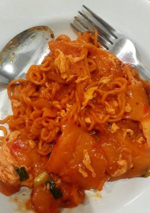 Foto resep Seblak Supermi sederhana😍😘