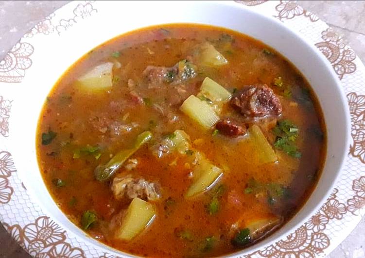 How to Make Favorite Lauki gosht (shorbay wala)