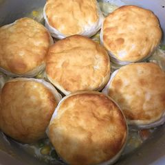 A picture of Biscuit Chicken Pot Pie.