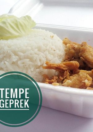 Foto resep 2.Tempe Geprek