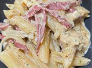 Gambar penne creamy cheese