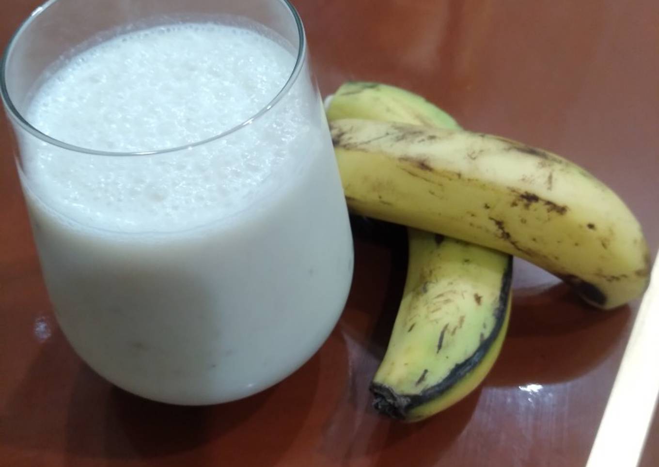Banana oats samoothie
