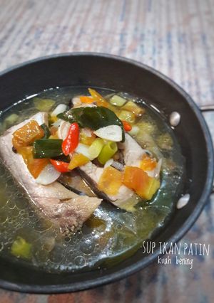 Foto resep Sup ikan patin kuah bening