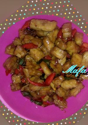 Foto resep Oseng tempe pedas manis