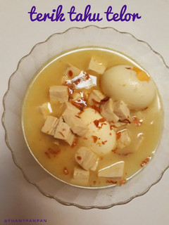Foto resep Terik tahu telur