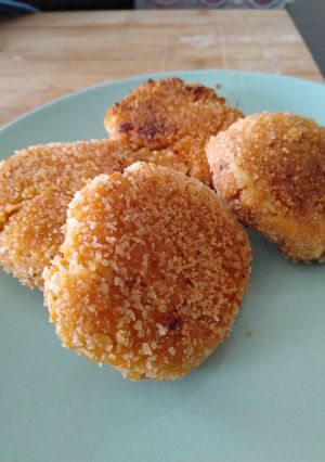 Une photo de Crab cake