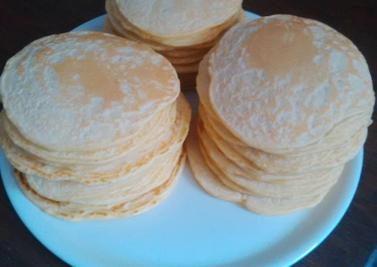 Voici la recette Pancakes Délicieux garanti