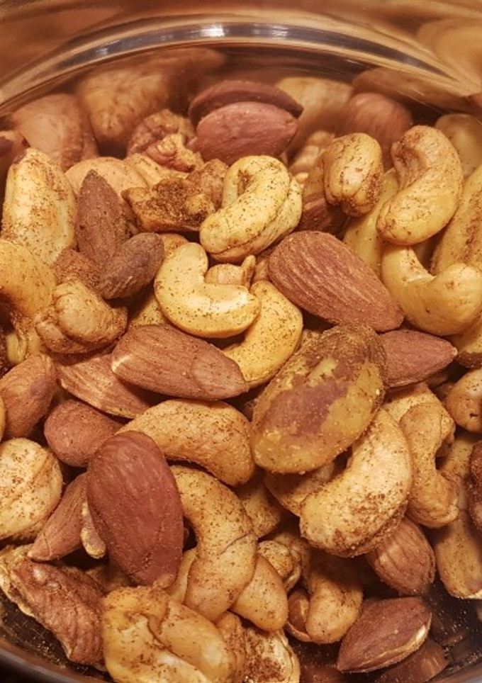 Una foto de Nueces especiadas (sin azúcar)