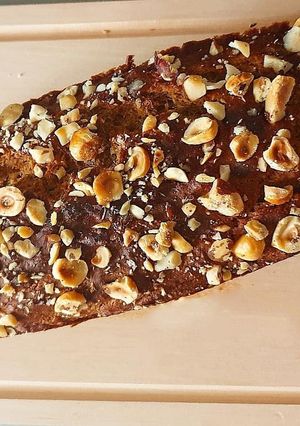 Une photo de Bananabread aux noix vegan
