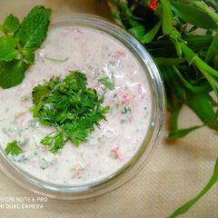 Mix Veg Raita A picture of Mix Veg Raita.