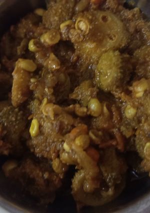 A picture of Spiny Gourd Sabji.