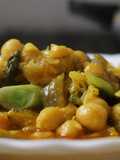 Garbanzos con verduras - 👉 Recetas Veganas Fáciles
