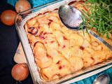 法式麵包師烤馬鈴薯 (洋蔥烤馬鈴薯) - Pommes Boulangère