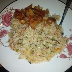 A picture of Fried rice.