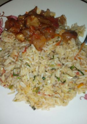 A picture of Fried rice.