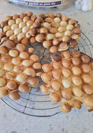 Une photo de Pâte à gaufres