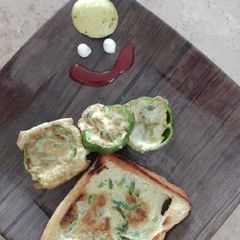 A picture of Stencil Egg omelette.