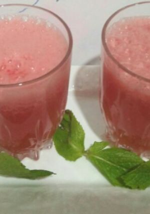 صورة لوصفة عصير البطيخ (دلاح)