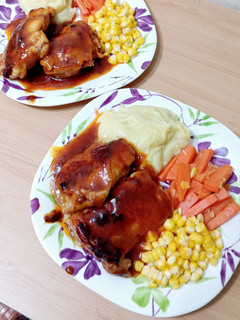Foto resep Steak Ayam BBQ Teflon + Mashed Potato