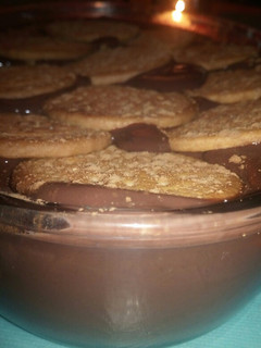 Una foto de Crema de chocolate