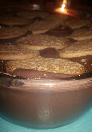 Una foto de Crema de chocolate