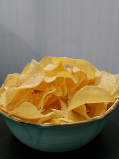 Hình của món KHOAI TÂY CHIÊN GIÒN (POTATO CHIP).