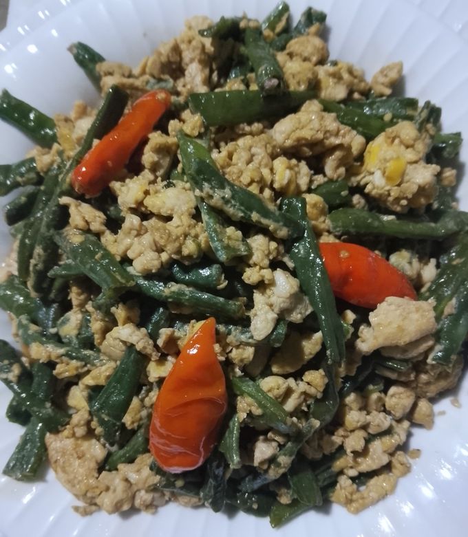 Foto resep Tumis Telur Kacang Panjang