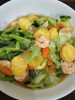 Foto resep Sapo tahu udang