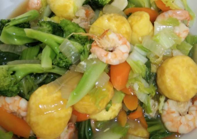 Resep Sapo Tahu Udang Oleh Tika Cookpad