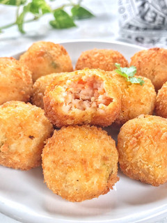 Foto resep Bola-bola ikan gurame crispy