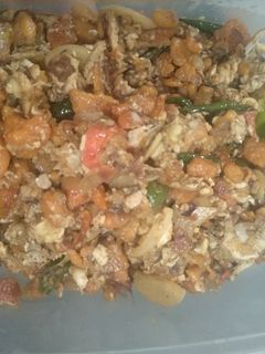 Foto resep Oseng telur rajungan