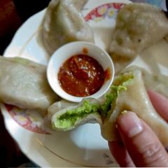 A picture of Winter Special Peas Momo.
