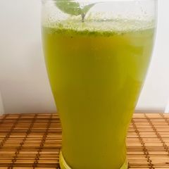 A picture of Lemon🍋 Mint 🍃 Ginger 🫚 Sikanji🍹~Sparkling Digestive Sips in 5 minutes 🍹.